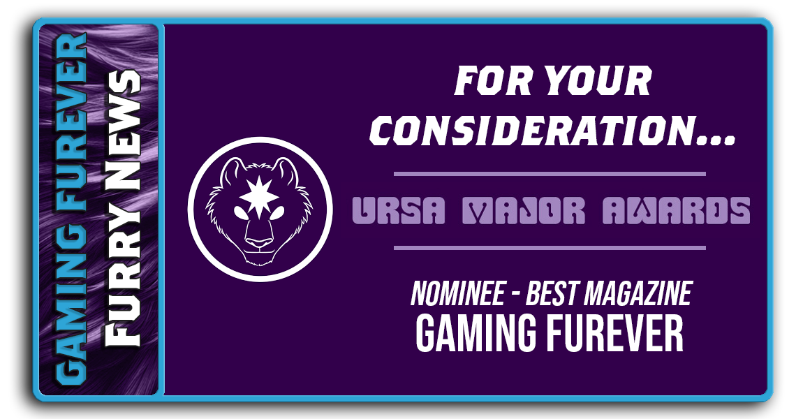 Gaming Furever Nominated for Ursa Major Awards 2024 - Best Magazine